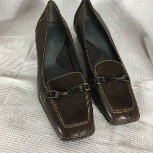 What's What by Aerosoles womens brown suede shoes